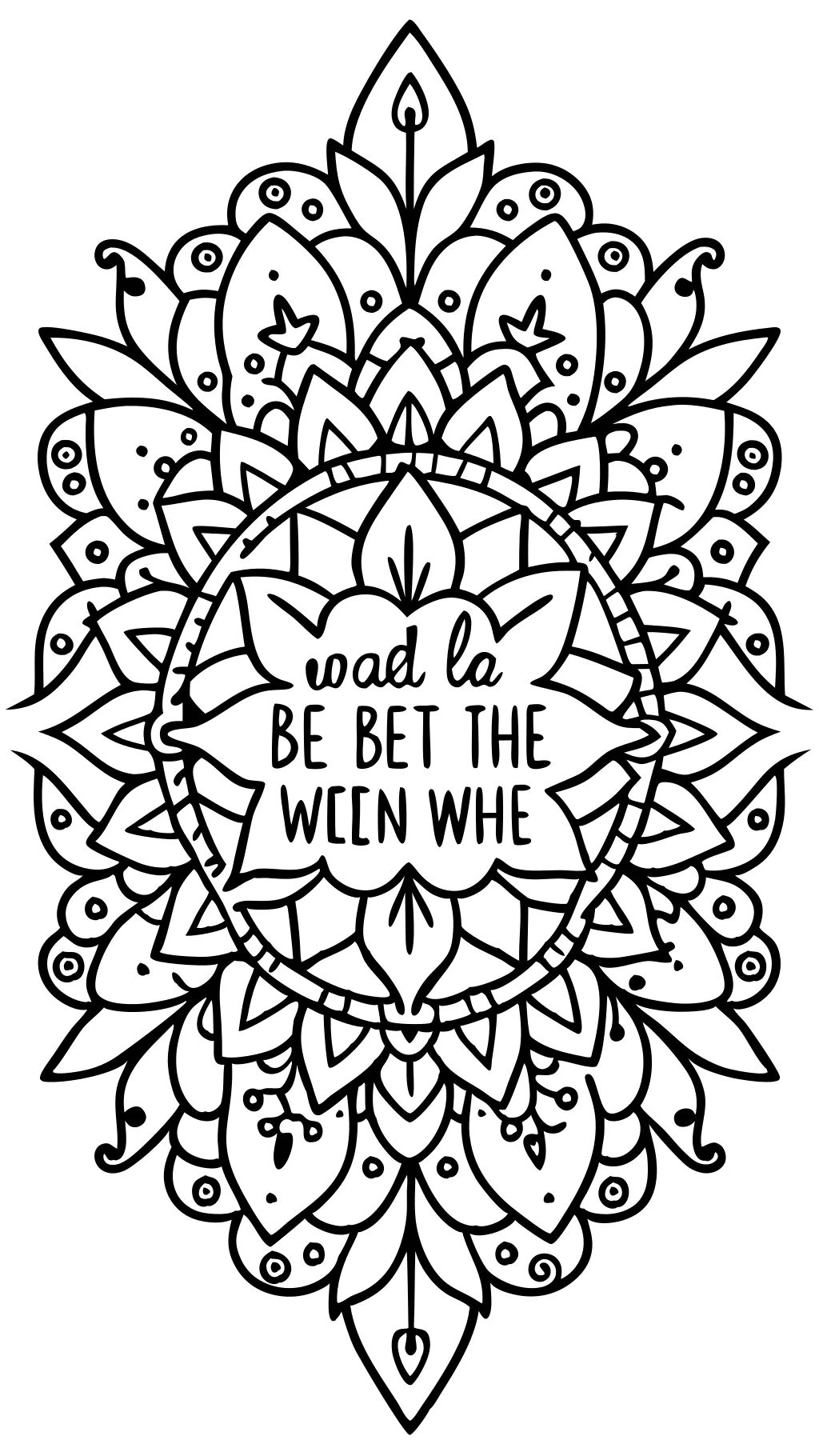 unique quote coloring pages for adults